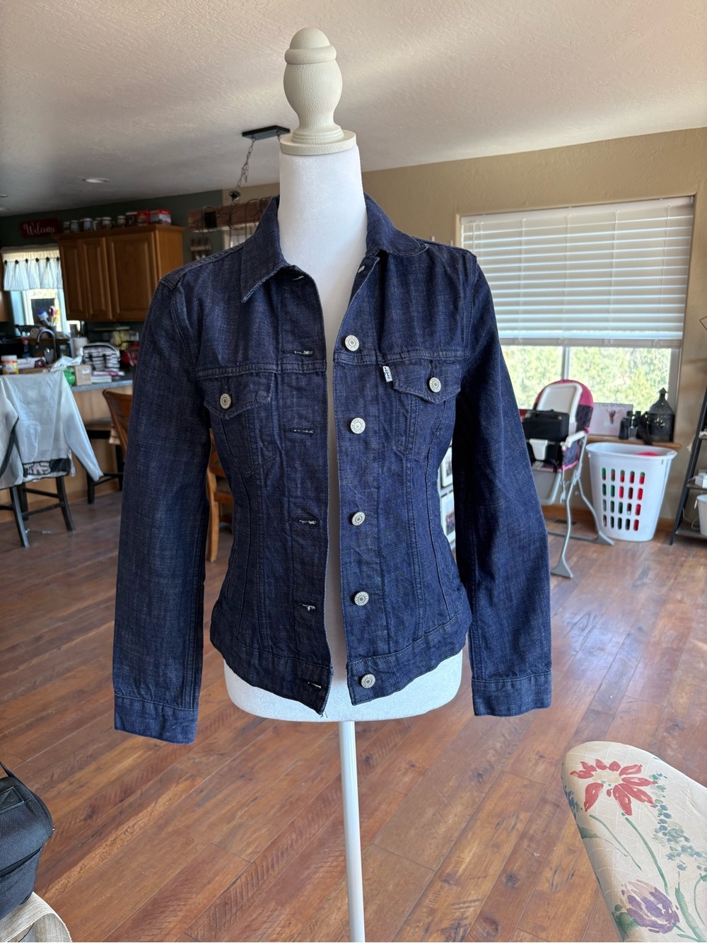 Levi's Indigo Blue Women's Trucker Denim Jacket